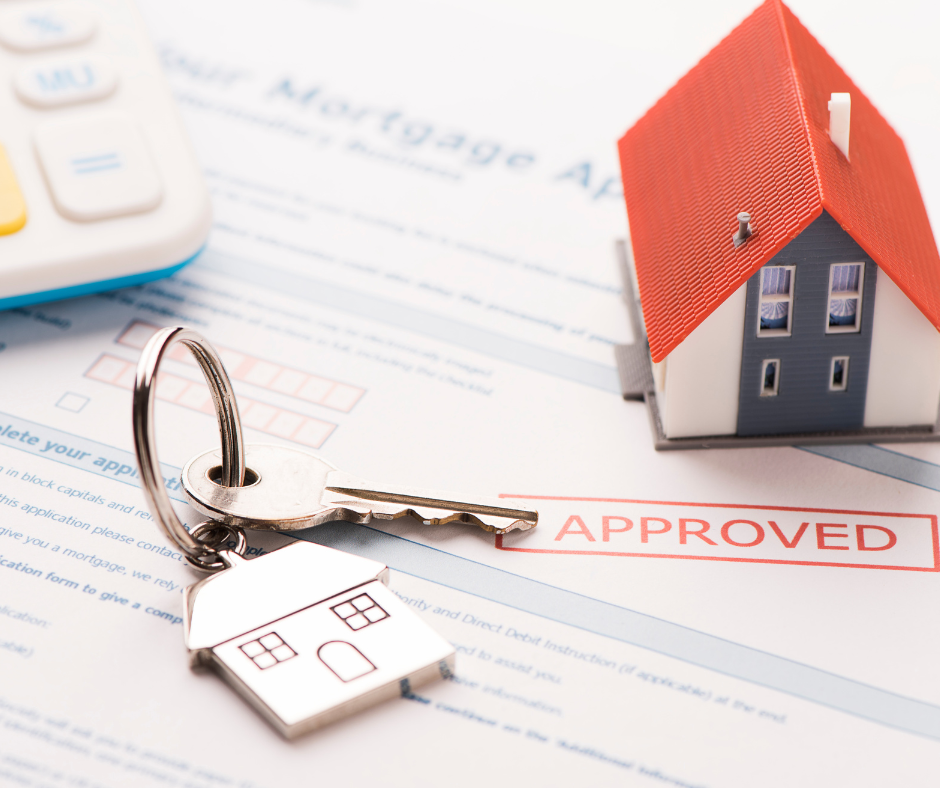 illustration of an approved mortgage application after following the steps to boost credit 