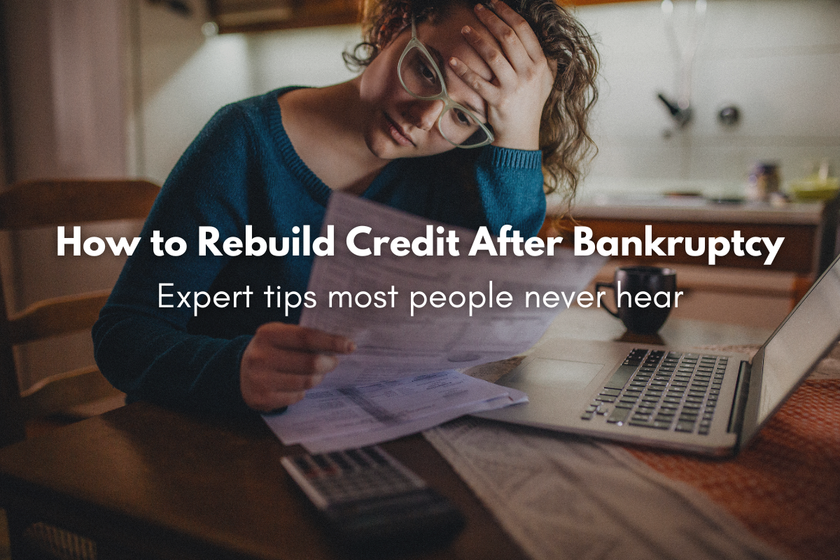 How to rebuild credit after bankruptcy - expert tips from Credit Recovery Group